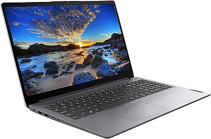 Lenovo IdeaPad 1 15.6" Laptop Newest, 15.6 Inch HD Anti-Glare Display, Athlon Silver 3050U, 12GB RAM 256GB PCIe SSD+128GB eMMC, WiFi6 Bluetooth 5, 9.5Hr Battery, Windows 11 +GM Accessories
