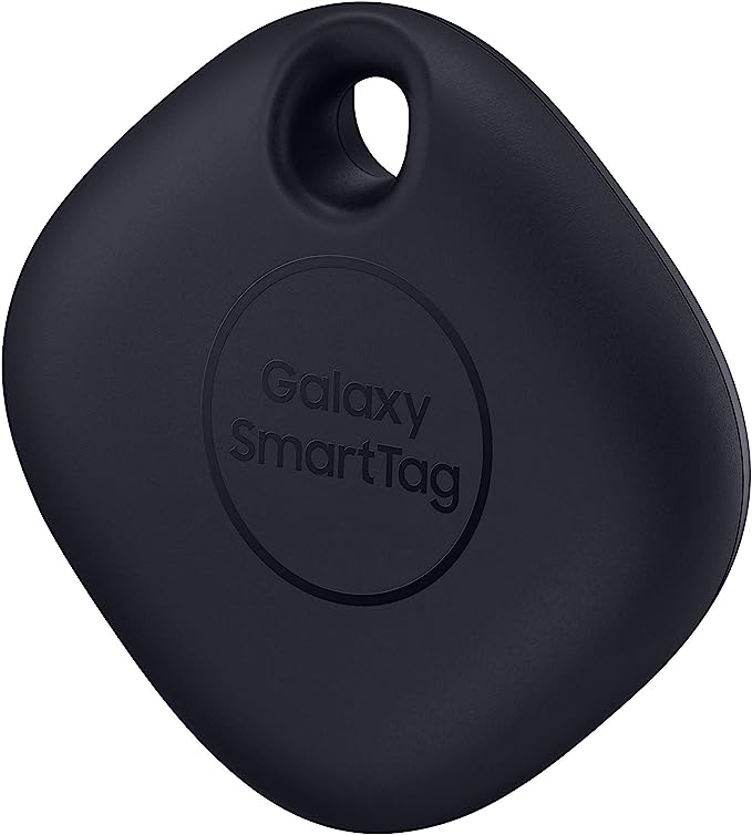 SAMSUNG Galaxy SmartTag Bluetooth Smart Home Accessory Tracker, Attachment Locator for Lost Keys, Bag, Wallet, Luggage, Pets, Glasses, 2021, US Version, Black