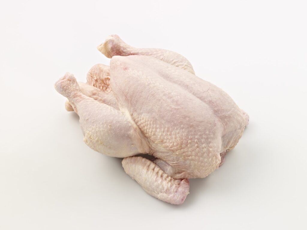100 Pounds of Raw Whole Chicken